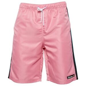 Ellesse Men's Tennis Shorts Pink‎ with Black and Blue stripe size Small NWT